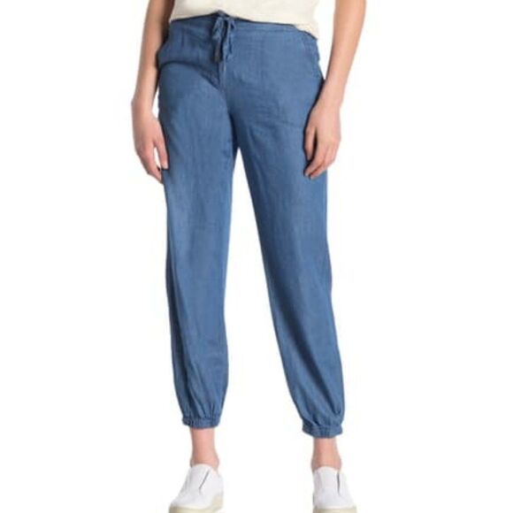 Tencel-Blend Tahari Drawstring Waist Joggers (NWT) - Picture 1 of 7